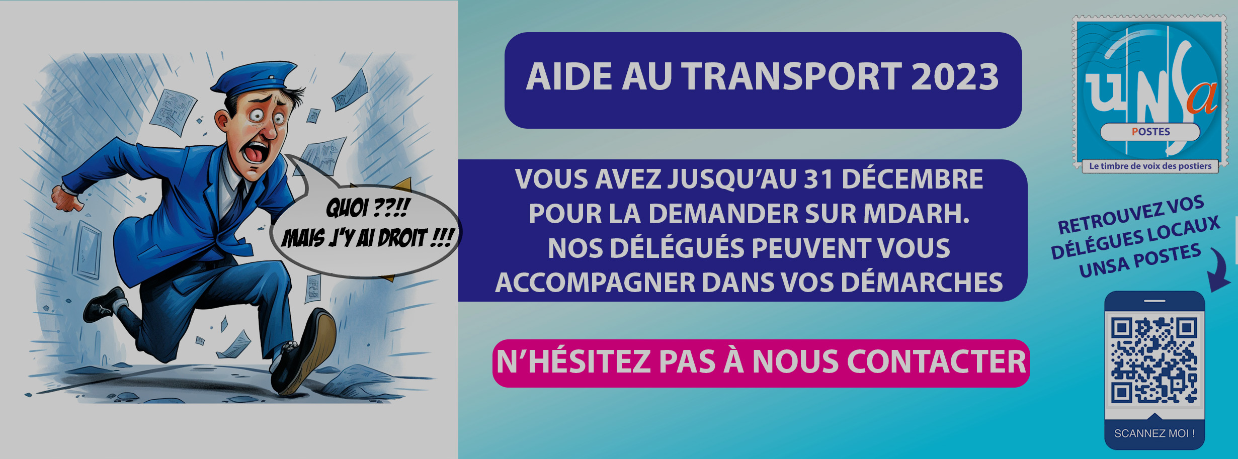 Aide au transport 2023: Vous avez jusqu’au 31 Décembre 2023 pour faire la demande!