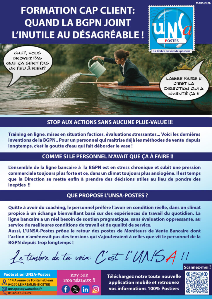 🚨FORMATION CAP CLIENT: QUAND LA BGPN JOINT L’INUTILE AU DÉSAGRÉABLE !
